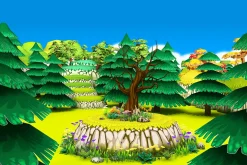 3D Cartoon Forest