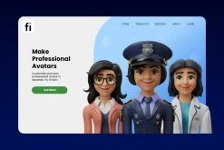 3D Character (Professions) Icon Set