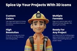 3D Character (Professions) Icon Set