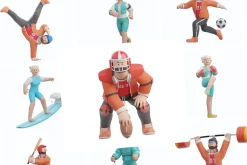 3D Character Sports Pack
