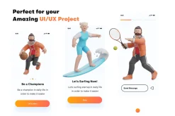 3D Character Sports Pack