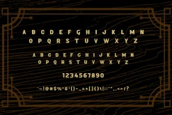 Deadwood - Display Font