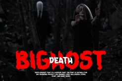 Death Bighost - Horror Font