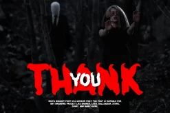 Death Bighost - Horror Font
