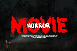 Death Bighost - Horror Font