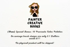 100 Death Procreate Stamps