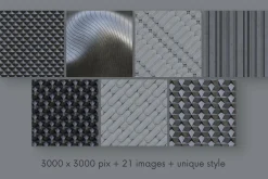 Decorative Backgrounds - Metal