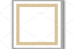 Decorative frame Elegant vector