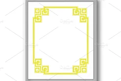 Decorative frame Elegant vector