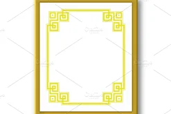 Decorative frame Elegant vector