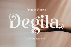 Degila Modern and Stylish Serif Font