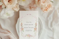Delicate Pastel Watercolor Flowers