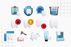 Dental Care 3D Icons