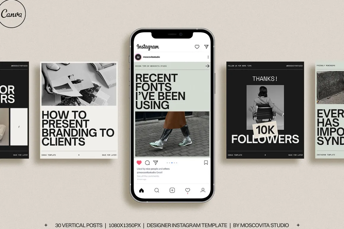 Designer Instagram Template | Canva