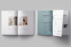 Design Portfolio and Resume Template