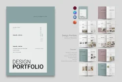 Design Portfolio and Resume Template