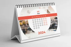 Desk Calendar 2024