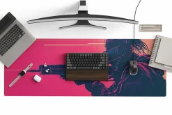 Desk mat mockup 6 PSD fully editable