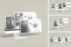 Desktop Screen Mockup