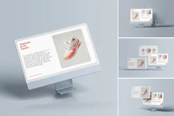 Desktop Screen Mockup Full Color