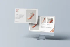 Desktop Screen Mockup Full Color