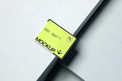 Device Floating Tablet Mockup