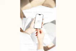 Device Mockup Phone In Hand