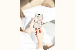 Device Mockup Phone In Hand