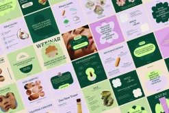 Dewy Skin Instagram Templates