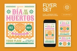Dia De Los Muertos Flyer