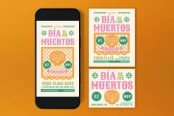 Dia De Los Muertos Flyer