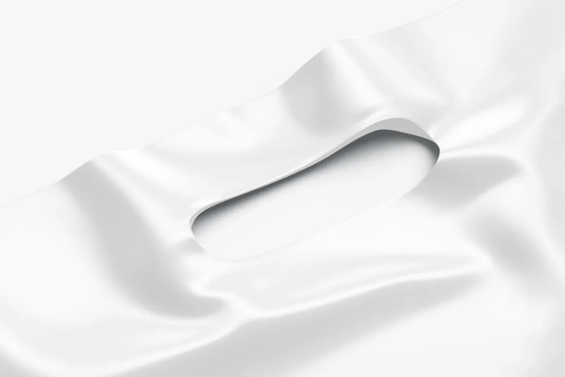 Die-Cut Plastic Bag 3D Model