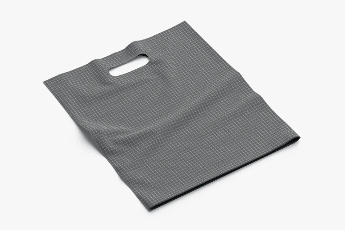 Die-Cut Plastic Bag 3D Model