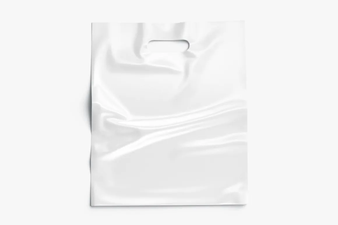 Die-Cut Plastic Bag 3D Model