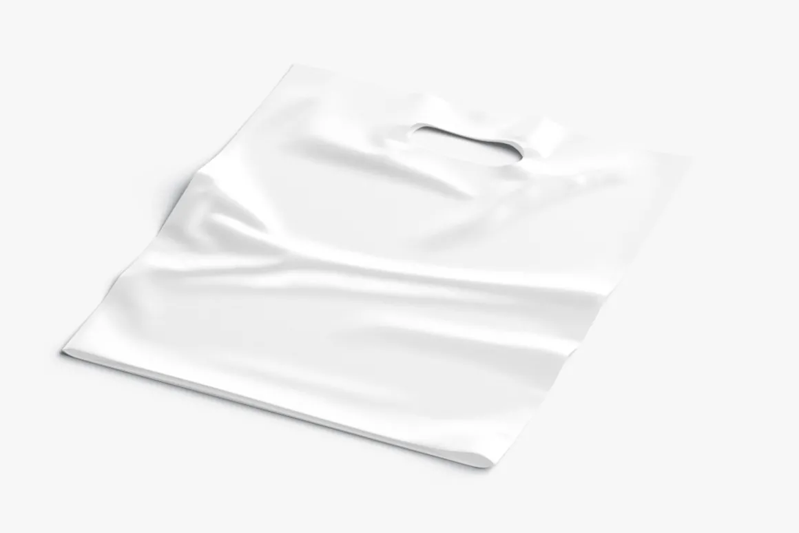 Die-Cut Plastic Bag 3D Model