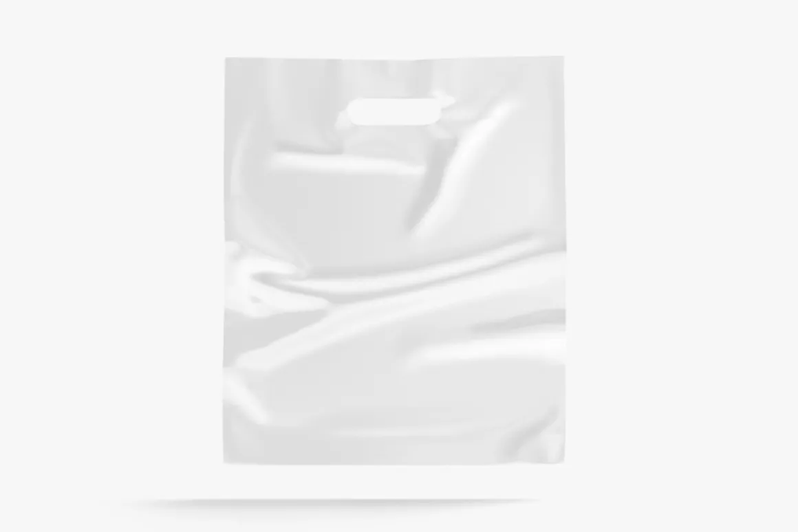 Die-Cut Plastic Bag 3D Model