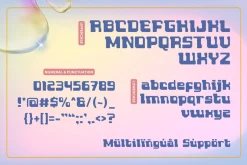 Digibats - Y2k Display Font