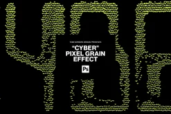 Digital Grunge Text Effects