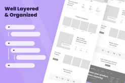 Digital Printing Wireframe Website