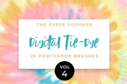 Digital Tie-Dye Brushes Vol 4