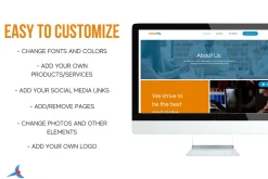 Digital Agency Template for Wix