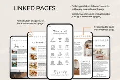 Digital Airbnb Welcome Book Template