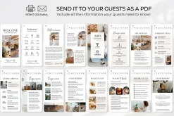 Digital Airbnb Welcome Book Template