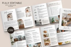 Digital Airbnb Welcome Book Template