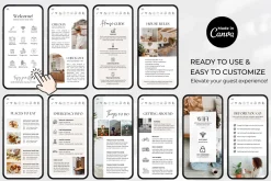 Digital Airbnb Welcome Book Template