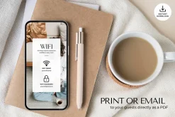 Digital Airbnb Welcome Book Template