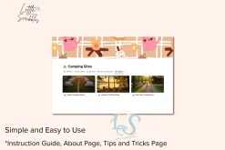 Digital Camping Journal & Organizer