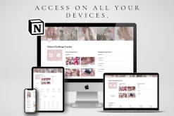 Digital Fitness Challenge Template