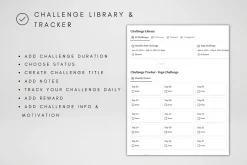 Digital Fitness Challenge Template