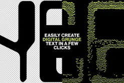 Digital Grunge Text Effects